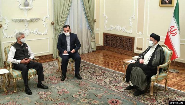  Honourable EAM Dr. S Jaishankar met President Ebrahim Raisi after his assumption of office on 6 August 2021 at Tehran