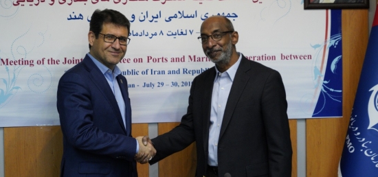  The 8th meeting of the Joint Committee on Ports & Maritime Cooperation was inaugurated by Ambassador Mr. Gaddam Dharmendra and Mr. Mohammad Rastad, Deputy Minister and Managing Director of the Ports & Maritime Organization (PMO) of Iran in Tehran on 29th July 2019.


